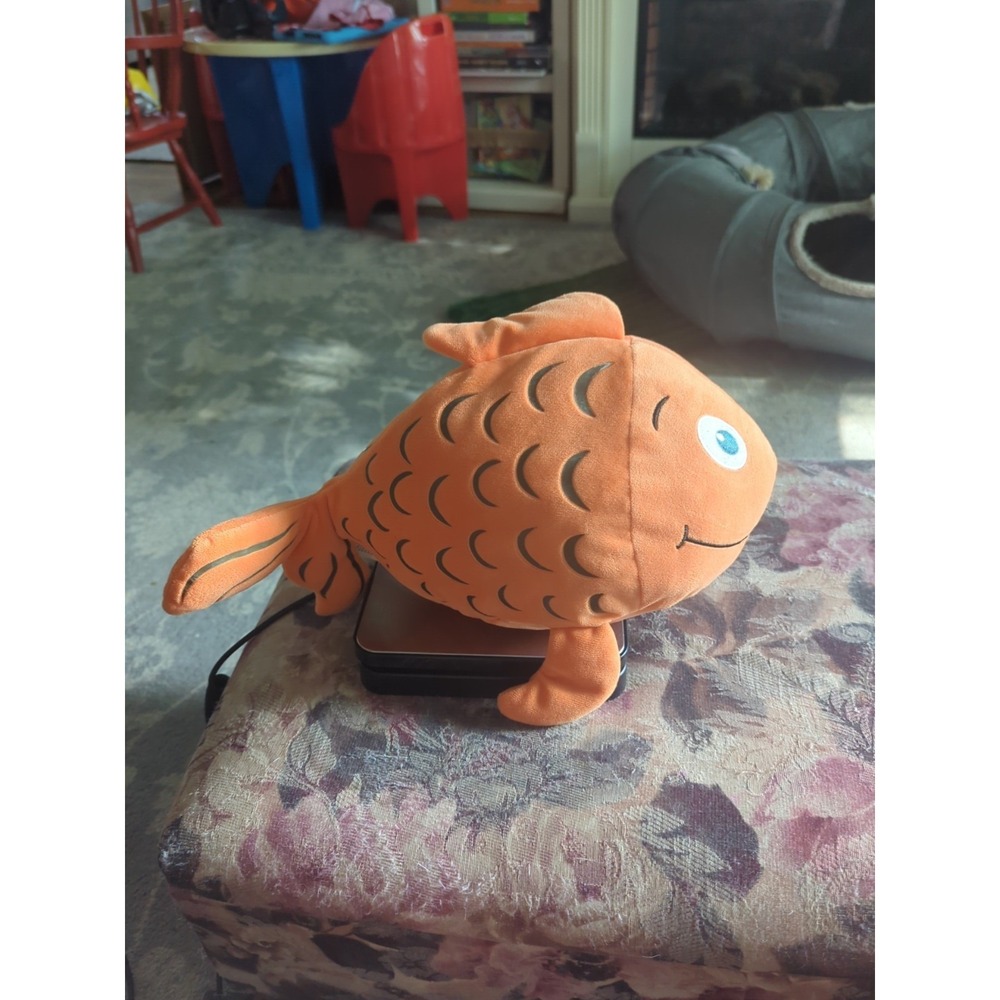 Kohl's Cares Fish with the Deep Sea Smile 14" Plush Gold Fish Stuffed Fish - Picture 4 of 6